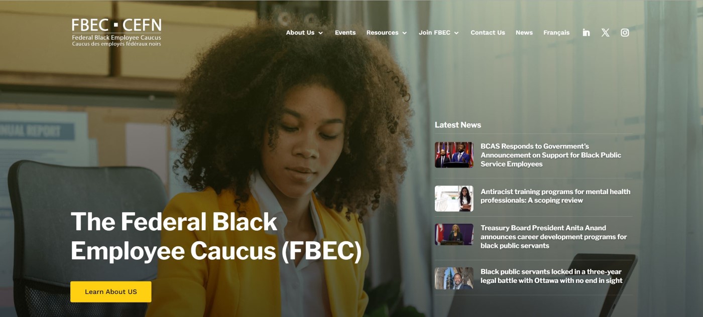 Federal Black Employee Consensus banner